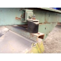 Vibrating conveyor, 1470 mm x 200 mm x 170 mm